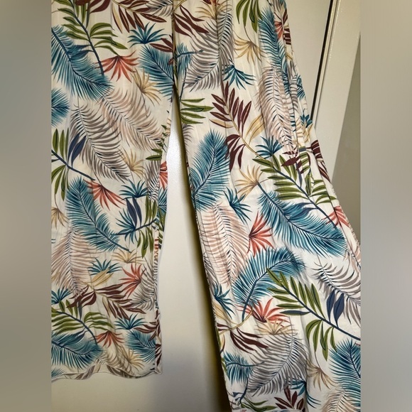 See You Monday tropical lounge pants size M - Picture 2 of 6